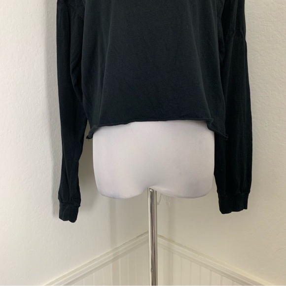 Juicy couture x forever 21 cropped long sleeve jersey T Shirt M Juicy Forever - Picture 8 of 12